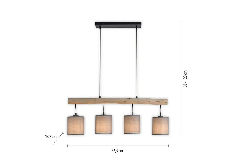 Tribu Just Light Taklampa - Taupe - Belysning - Inomhusbelysning & lampor - Fönsterlampor & fönsterbelysning - Fönsterlampa hängande