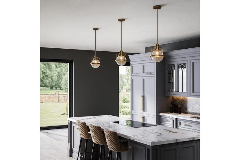 Triocent Kichler Taklampa - Brass - Belysning - Inomhusbelysning & lampor - Fönsterlampor & fönsterbelysning - Fönsterlampa hängande