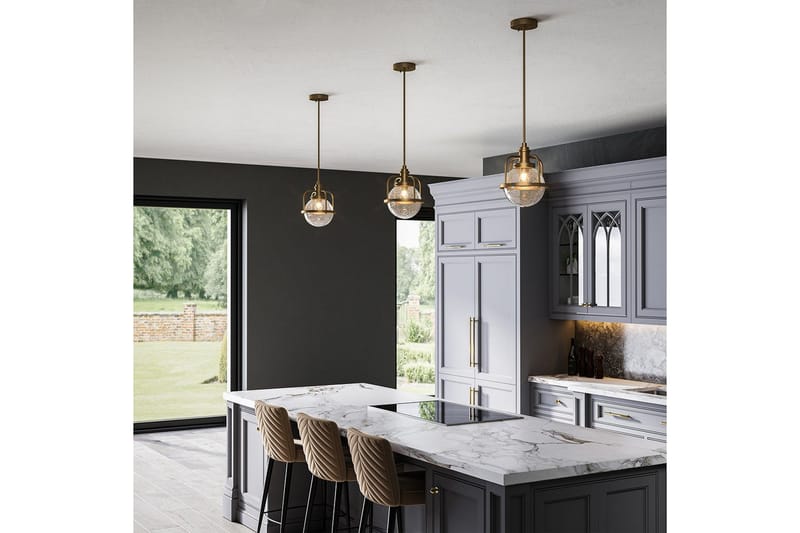 Triocent Kichler Taklampa - Brass - Belysning - Inomhusbelysning & lampor - Fönsterlampor & fönsterbelysning - Fönsterlampa hängande