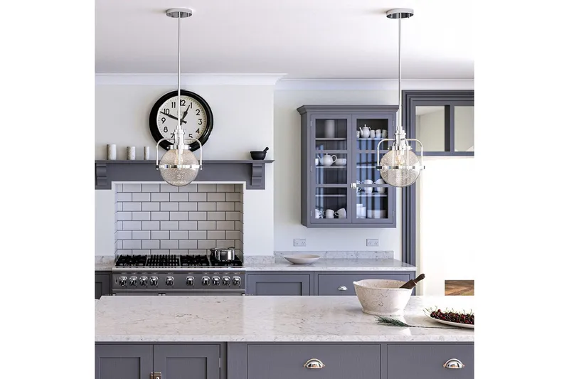 Triocent Kichler Taklampa - Silver - Belysning - Inomhusbelysning & lampor - Fönsterlampor & fönsterbelysning - Fönsterlampa hängande