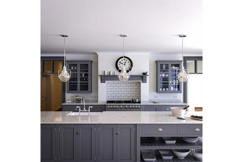 Triocent Kichler Taklampa - Silver - Belysning - Inomhusbelysning & lampor - Fönsterlampor & fönsterbelysning - Fönsterlampa hängande