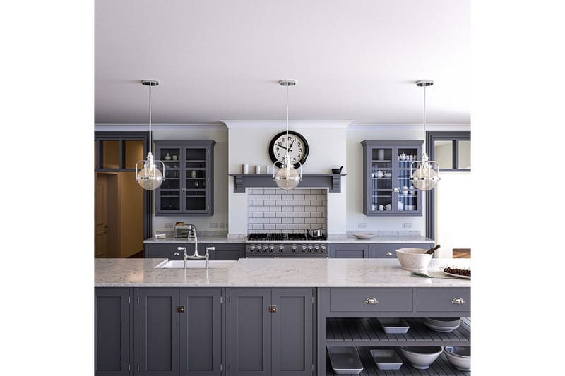 Triocent Kichler Taklampa - Silver - Belysning - Inomhusbelysning & lampor - Fönsterlampor & fönsterbelysning - Fönsterlampa hängande