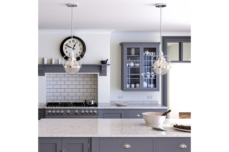 Triocent Kichler Taklampa - Silver - Belysning - Inomhusbelysning & lampor - Fönsterlampor & fönsterbelysning - Fönsterlampa hängande