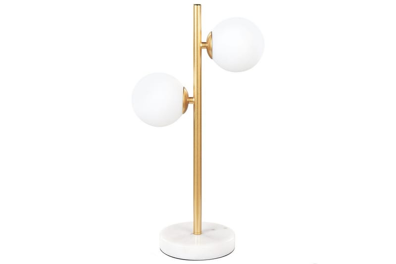 Ustica Bordslampa 46 cm G9 - Guld/Vit - Belysning - Inomhusbelysning & lampor - Fönsterlampor & fönsterbelysning - Fönsterlampa på fot