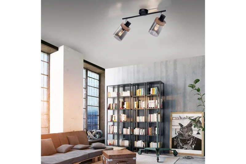 Vägg- och taklampa Pasqual - 30x24x64 cm - Belysning - Inomhusbelysning & lampor - Fönsterlampor & fönsterbelysning - Fönsterlampa hängande