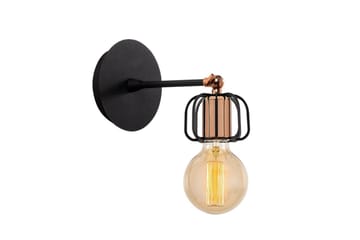 Vägglampa Griffin Inramad Svart - Svart - Belysning - Inomhusbelysning & lampor - Fönsterlampor & fönsterbelysning - Fönsterlampa hängande