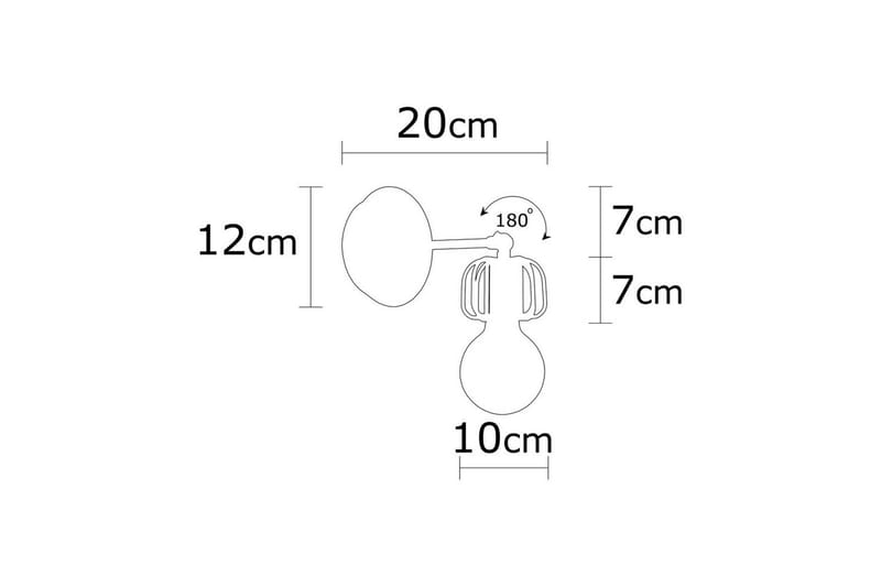 Vägglampa Griffin Inramad Svart - Svart - Belysning - Inomhusbelysning & lampor - Fönsterlampor & fönsterbelysning - Fönsterlampa hängande