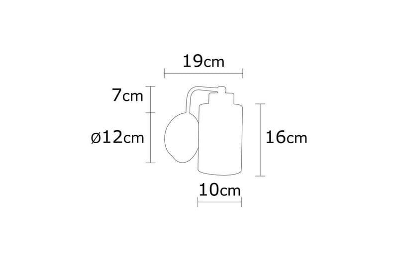 Vägglampa Jaska Enkelt Argentu - Silver - Belysning - Inomhusbelysning & lampor - Fönsterlampor & fönsterbelysning - Fönsterlampa hängande