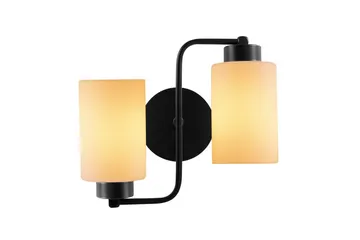 Vägglampa Jaska Två Svart - Svart - Belysning - Inomhusbelysning & lampor - Fönsterlampor & fönsterbelysning - Fönsterlampa hängande