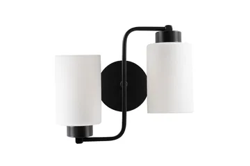 Vägglampa Jaska Två Svart - Svart - Belysning - Inomhusbelysning & lampor - Fönsterlampor & fönsterbelysning - Fönsterlampa hängande