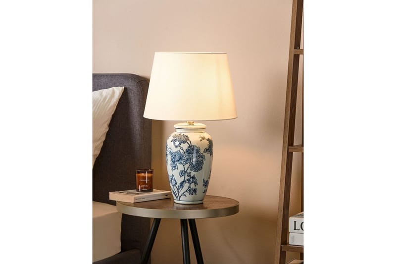 Virhal Bordslampa 54 cm E27 - Vit/Blå - Belysning - Inomhusbelysning & lampor - Fönsterlampor & fönsterbelysning - Fönsterlampa på fot