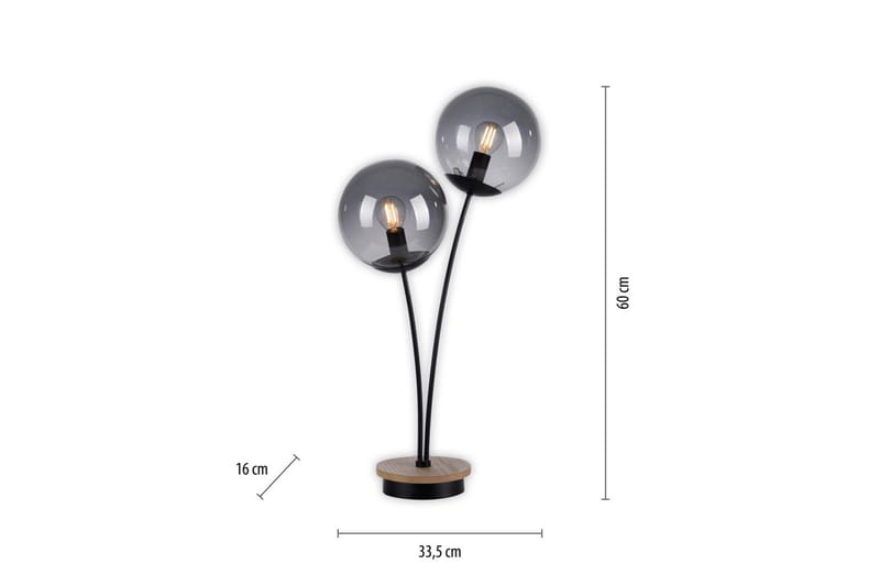 Widow Just Light Bordslampa - Wood - Belysning - Inomhusbelysning & lampor - Fönsterlampor & fönsterbelysning - Fönsterlampa på fot