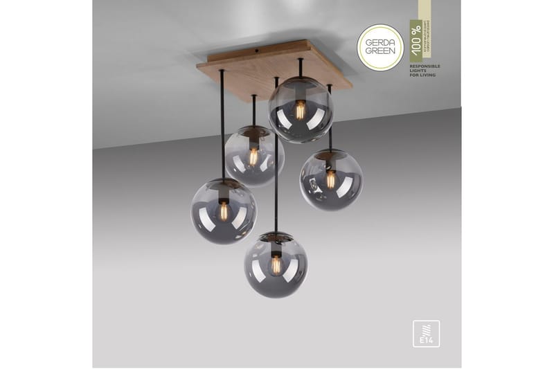 Widow Just Light Taklampa - Wood - Belysning - Inomhusbelysning & lampor - Fönsterlampor & fönsterbelysning - Fönsterlampa hängande