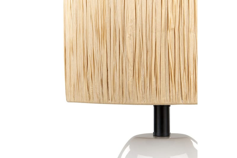 Yadasi Bordslampa 46 cm E27 - Vit/Natur - Belysning - Inomhusbelysning & lampor - Fönsterlampor & fönsterbelysning - Fönsterlampa på fot