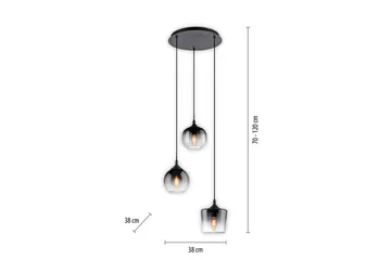 Zea Just Light Taklampa - Black - Belysning - Inomhusbelysning & lampor - Fönsterlampor & fönsterbelysning - Fönsterlampa hängande