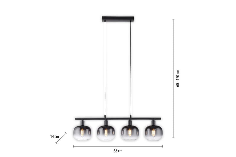 Zea Just Light Taklampa - Black - Belysning - Inomhusbelysning & lampor - Fönsterlampor & fönsterbelysning - Fönsterlampa hängande