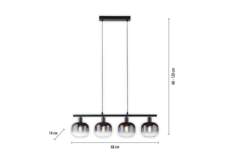 Zea Just Light Taklampa - Black - Belysning - Inomhusbelysning & lampor - Fönsterlampor & fönsterbelysning - Fönsterlampa hängande