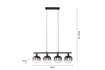 Zea Just Light Taklampa - Black - Belysning - Inomhusbelysning & lampor - Fönsterlampor & fönsterbelysning - Fönsterlampa hängande