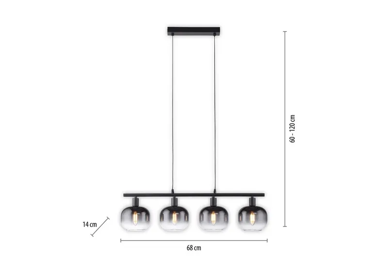 Zea Just Light Taklampa - Black - Belysning - Inomhusbelysning & lampor - Fönsterlampor & fönsterbelysning - Fönsterlampa hängande