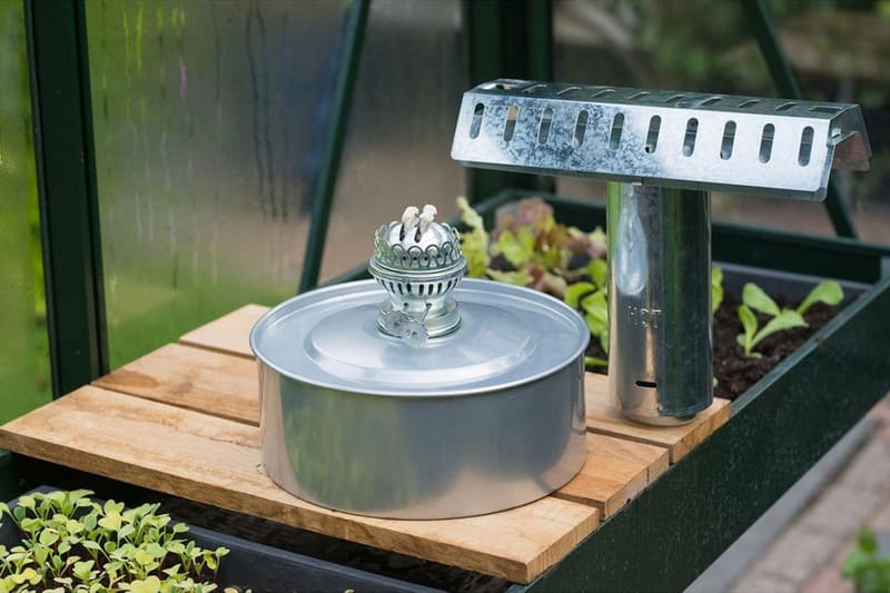 Nature Enkel fotogenvärmare Coldframe 4,5 L 6020424 - Grå - Belysning - Inomhusbelysning & lampor - Fotogenlampa