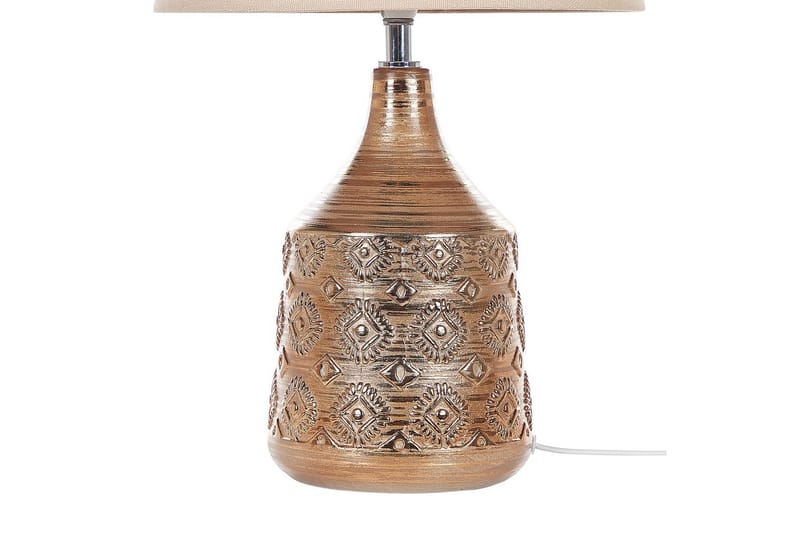 Galatea Bordslampa 47 cm E14 - Brons/Beige - Belysning - Inomhusbelysning & lampor - Sänglampa - Sängbordslampa