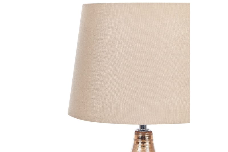 Galatea Bordslampa 47 cm E14 - Brons/Beige - Belysning - Inomhusbelysning & lampor - Sänglampa - Sängbordslampa