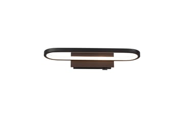 Gianni H2O LED Vägglampa 40cm mattsvart - Matt svart - Belysning - Inomhusbelysning & lampor - Vägglampor & väggbelysning