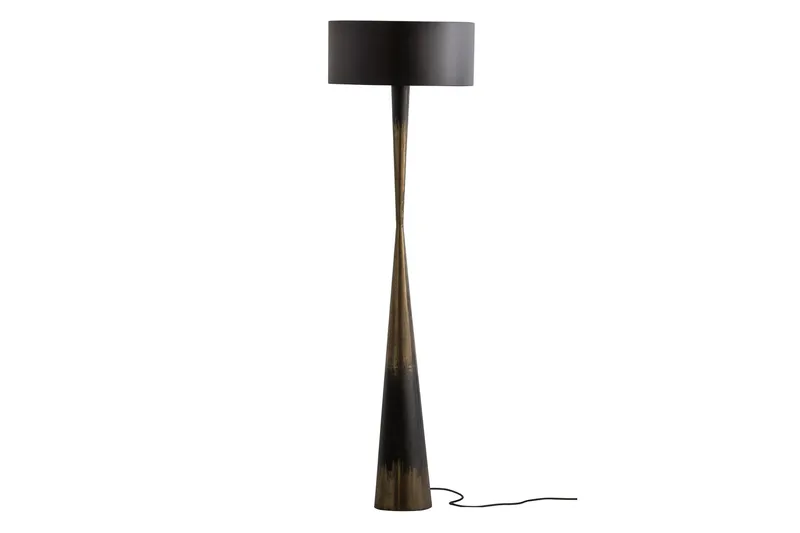 Aagtdorp Golvlampa, Svart/Mässing