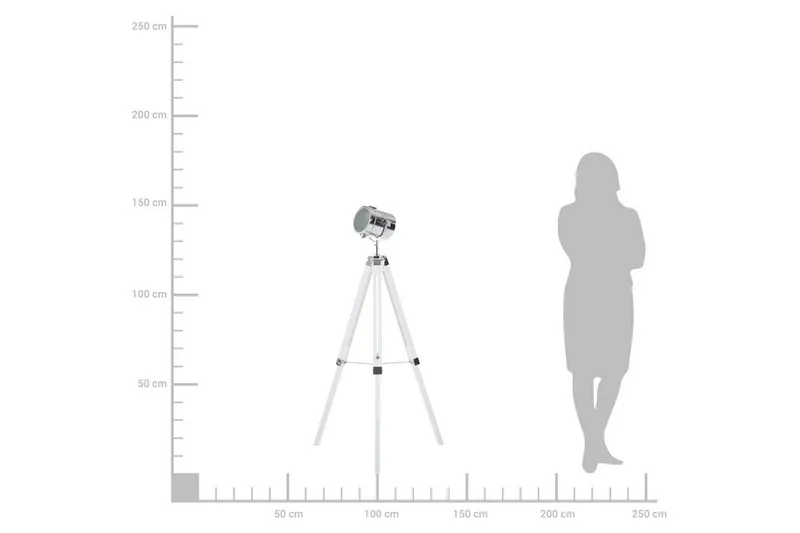 Alzette Golvlampa 143 cm - Vit - Belysning - Inomhusbelysning & lampor - Golvlampor & golvbelysning