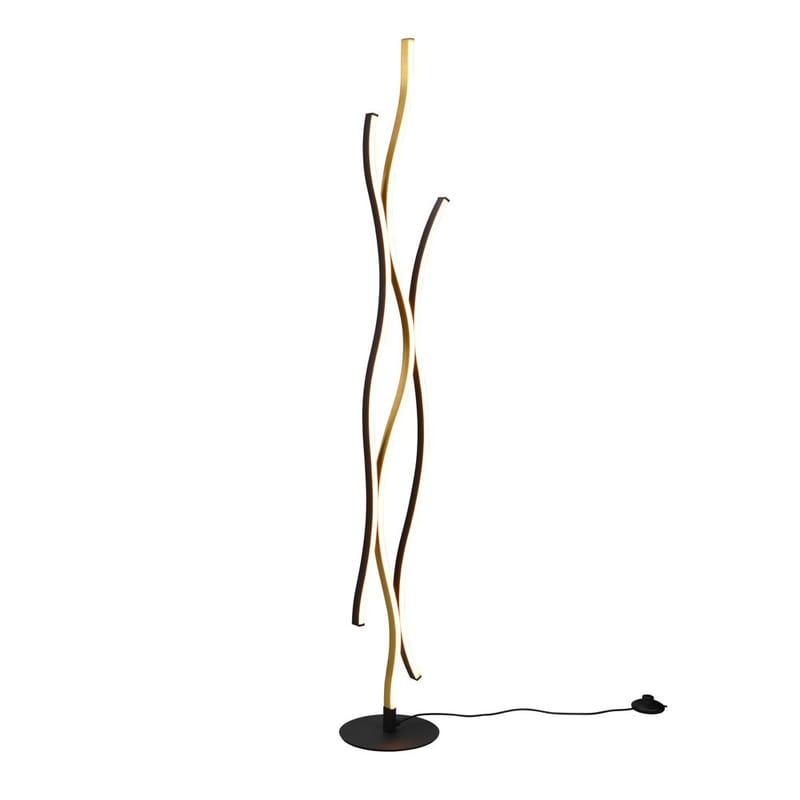 Golvlampa Blaze - Mattmässing - Belysning - Inomhusbelysning & lampor - Golvlampor & golvbelysning