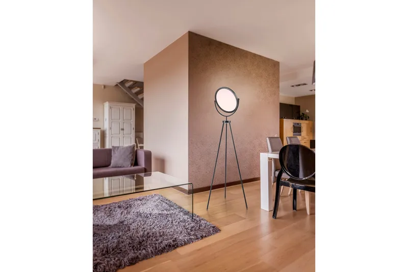 CARL golvlampa, svart - Svart - Belysning - Inomhusbelysning & lampor - Golvlampor & golvbelysning