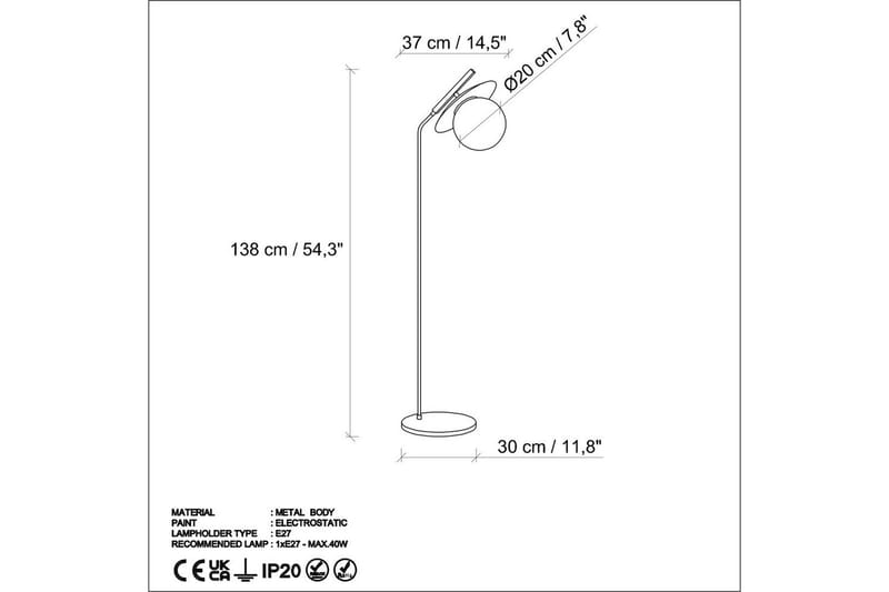 Golvlampa Cartin Rany - Rany - Belysning - Inomhusbelysning & lampor - Golvlampor & golvbelysning