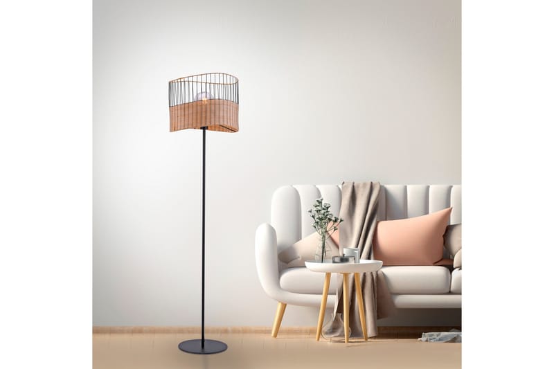 CHAPARRAL Golvlampa Svart - Belysning - Inomhusbelysning & lampor - Golvlampor & golvbelysning