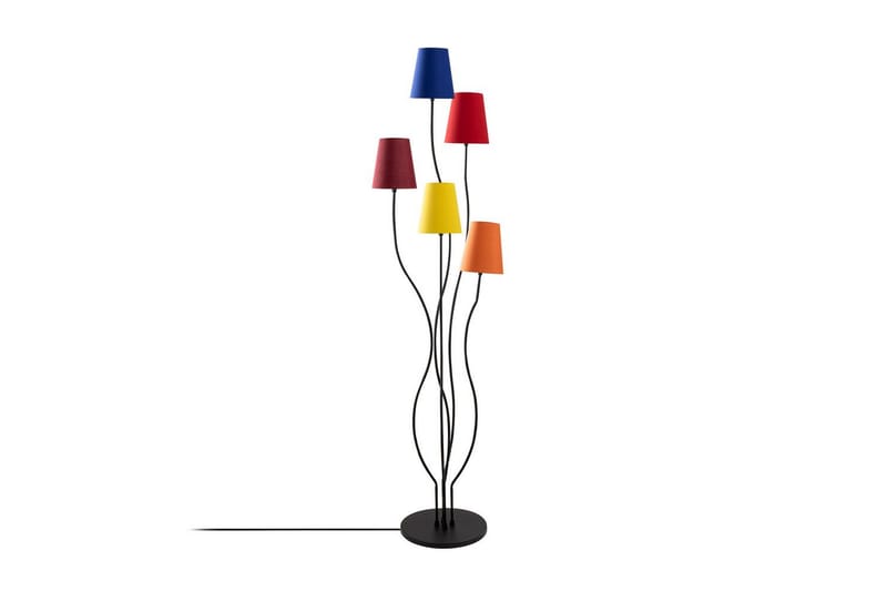 Golvlampa Crestor Flerfärgad / Livfulla färger - Flerfärgad / Livfulla färger - Belysning - Inomhusbelysning & lampor - Golvlampor & golvbelysning