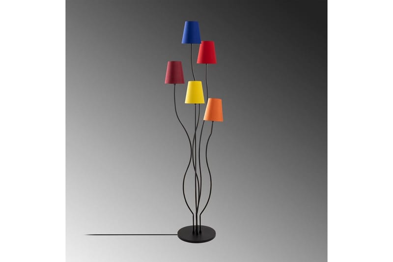 Golvlampa Crestor Flerfärgad / Livfulla färger - Flerfärgad / Livfulla färger - Belysning - Inomhusbelysning & lampor - Golvlampor & golvbelysning