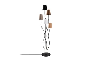 Golvlampa Crestor Flerfärgad / Mjuka färger