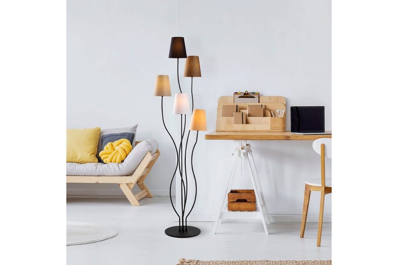 Golvlampa Crestor Flerfärgad / Mjuka färger - Flerfärgad / Mjuka färger - Belysning - Inomhusbelysning & lampor - Golvlampor & golvbelysning