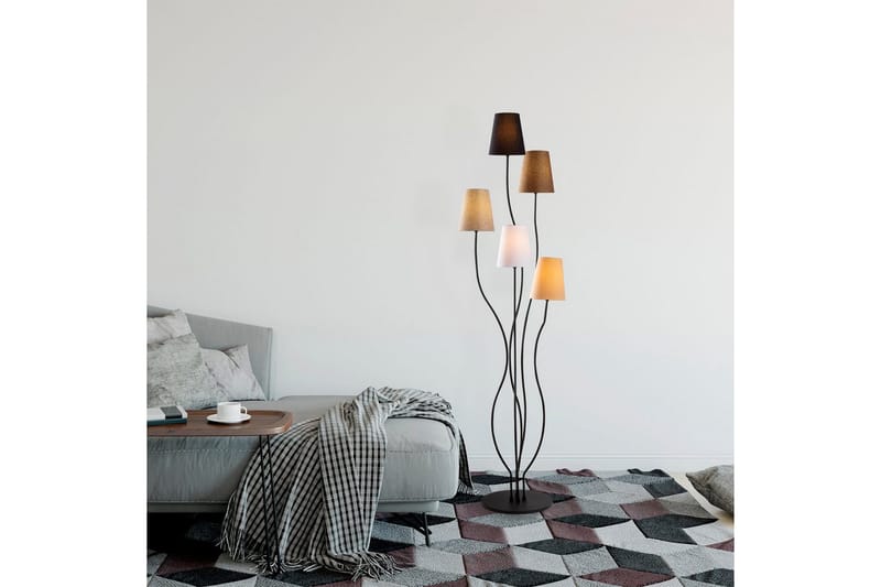 Golvlampa Crestor Flerfärgad / Mjuka färger - Flerfärgad / Mjuka färger - Belysning - Inomhusbelysning & lampor - Golvlampor & golvbelysning