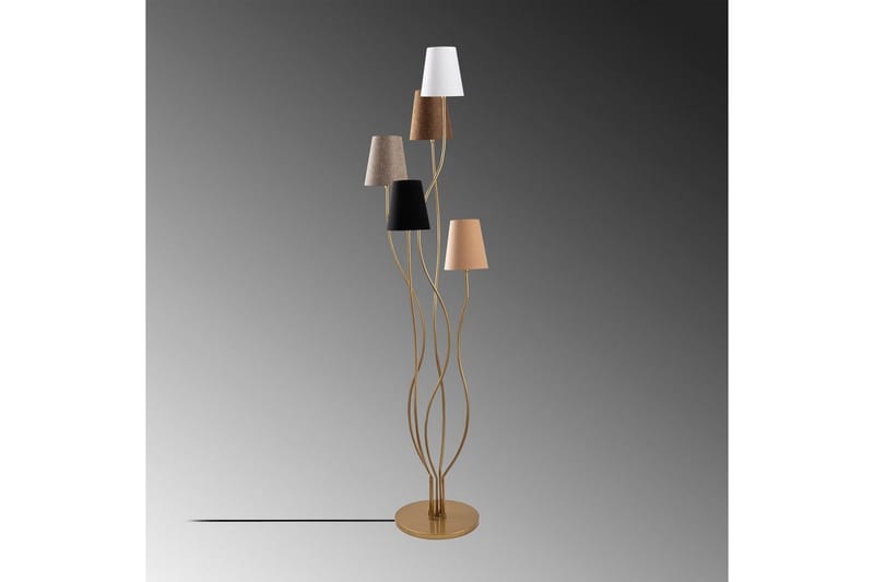 Golvlampa Crestor Flerfärgad / Mörka färger - Flerfärgad / Mörka färger - Belysning - Inomhusbelysning & lampor - Golvlampor & golvbelysning