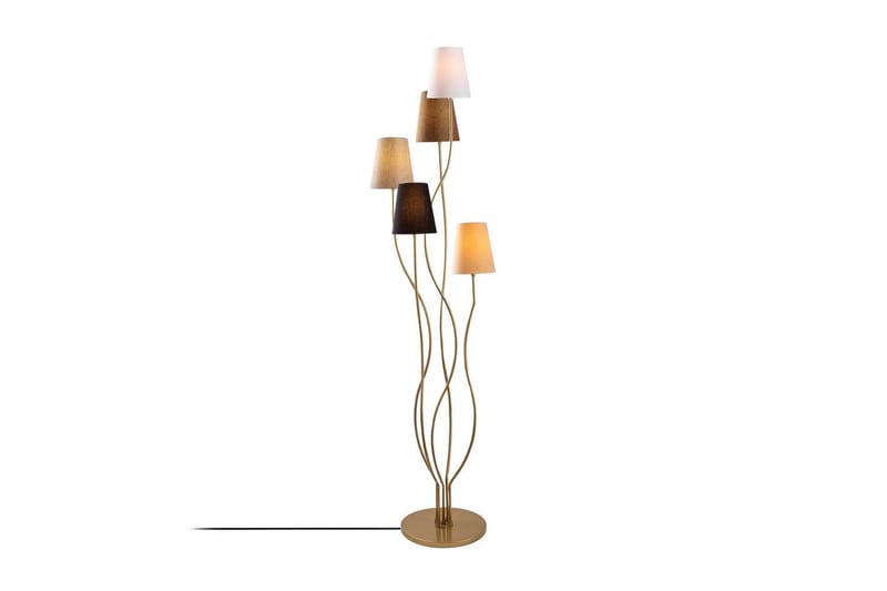 Golvlampa Crestor Flerfärgad / Mörka färger - Flerfärgad / Mörka färger - Belysning - Inomhusbelysning & lampor - Golvlampor & golvbelysning