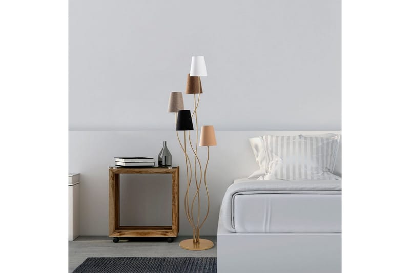 Golvlampa Crestor Flerfärgad / Mörka färger - Flerfärgad / Mörka färger - Belysning - Inomhusbelysning & lampor - Golvlampor & golvbelysning
