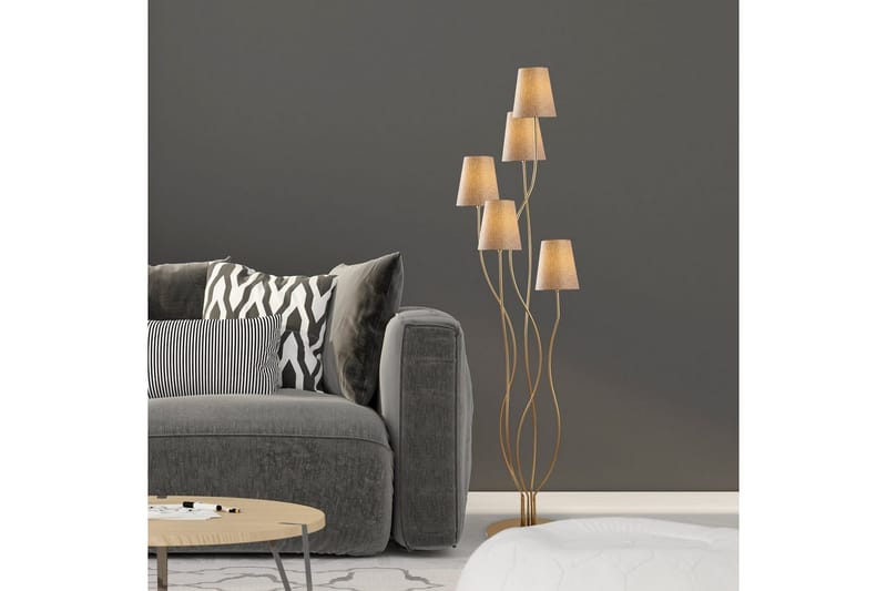Golvlampa Crestor Rany / Beige - Rany / Beige - Belysning - Inomhusbelysning & lampor - Golvlampor & golvbelysning