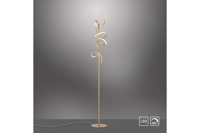 Golvlampa Curls - 22x156x22 cm - Belysning - Inomhusbelysning & lampor - Golvlampor & golvbelysning