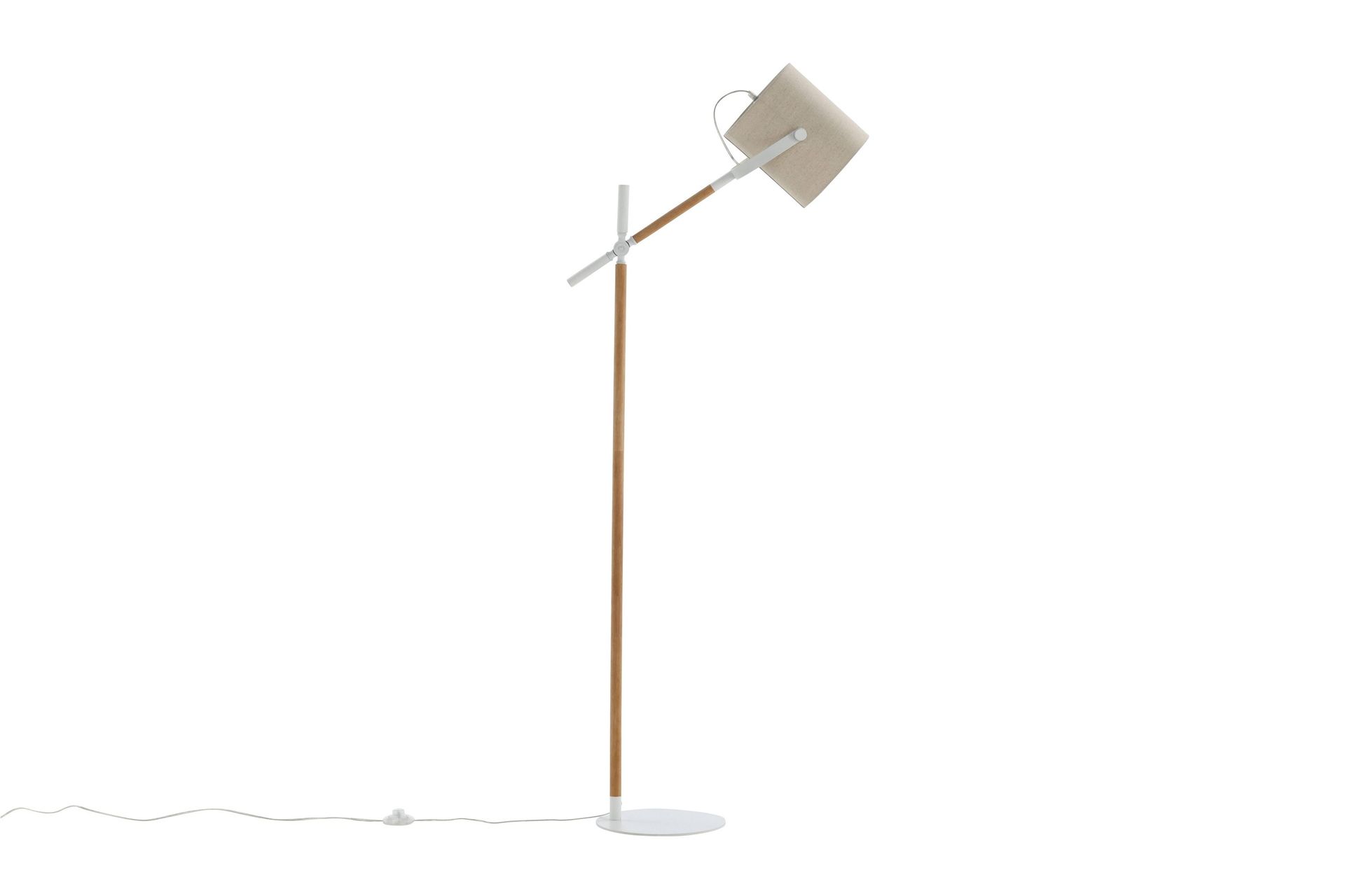 Dennis Golvlampa - Beige/Vit