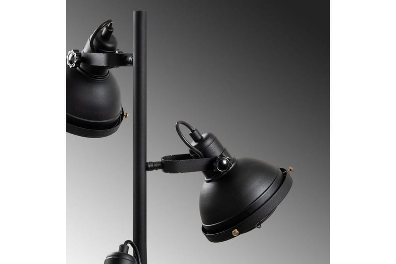 Golvlampa Desten Svart - Svart - Belysning - Inomhusbelysning & lampor - Golvlampor & golvbelysning
