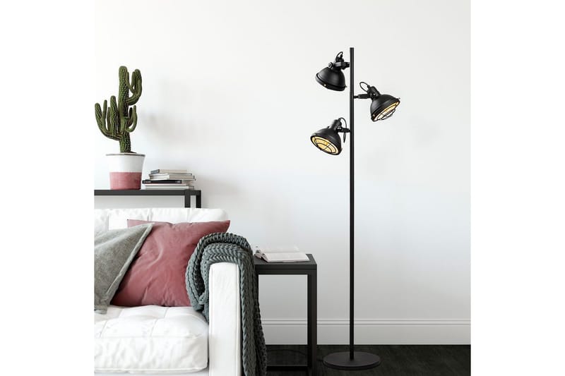 Golvlampa Desten Svart - Svart - Belysning - Inomhusbelysning & lampor - Golvlampor & golvbelysning