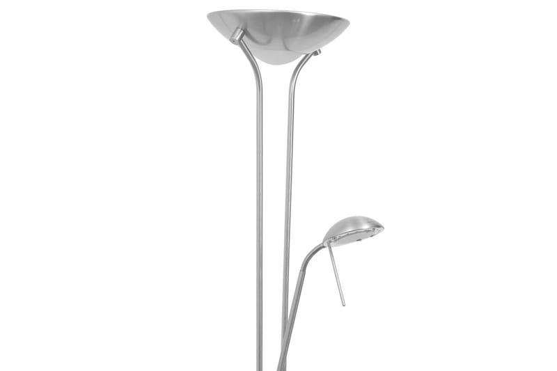 Dimbar golvlampa LED 23 W - Silver - Sovrumslampa - Golvlampor & golvbelysning