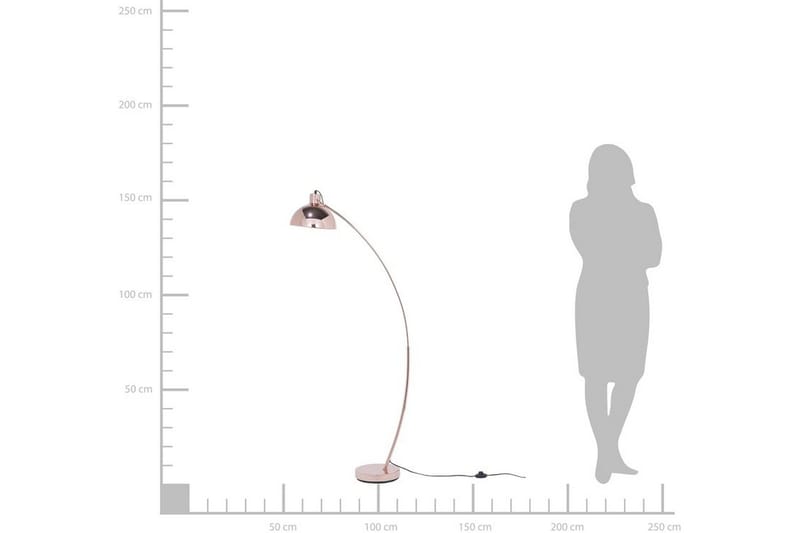 Dintel Golvlampa 155 cm - Koppar - Belysning - Inomhusbelysning & lampor - Golvlampor & golvbelysning