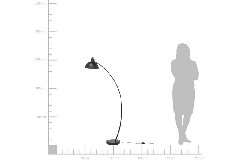 DINTEL Golvlampa 155 cm - Sovrumslampa - Golvlampor & golvbelysning - Båglampa