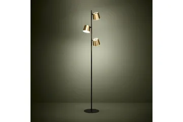 Golvlampa Eglo Altamira Svart/Mässing - Belysning - Inomhusbelysning & lampor - Golvlampor & golvbelysning